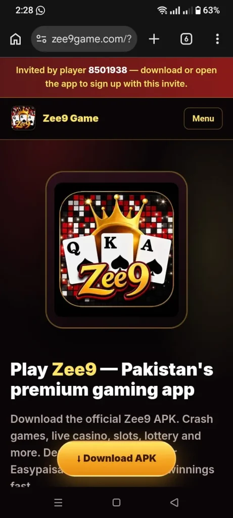 Zee9 Game